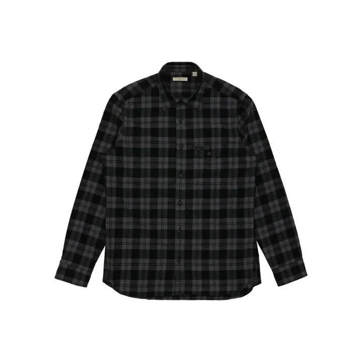 Burberry Burberry Burberry Cotton Check Long Sleeve Shirt For Men-2 Size US M / EU 48-50 / 2 - 1 Thumbnail