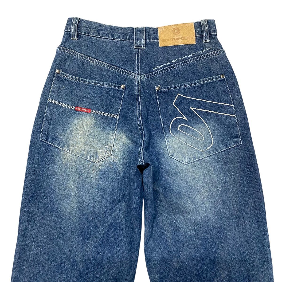 Southpole Vintage Southpole Denim Baggy Pants Size US 29 - 9 Thumbnail