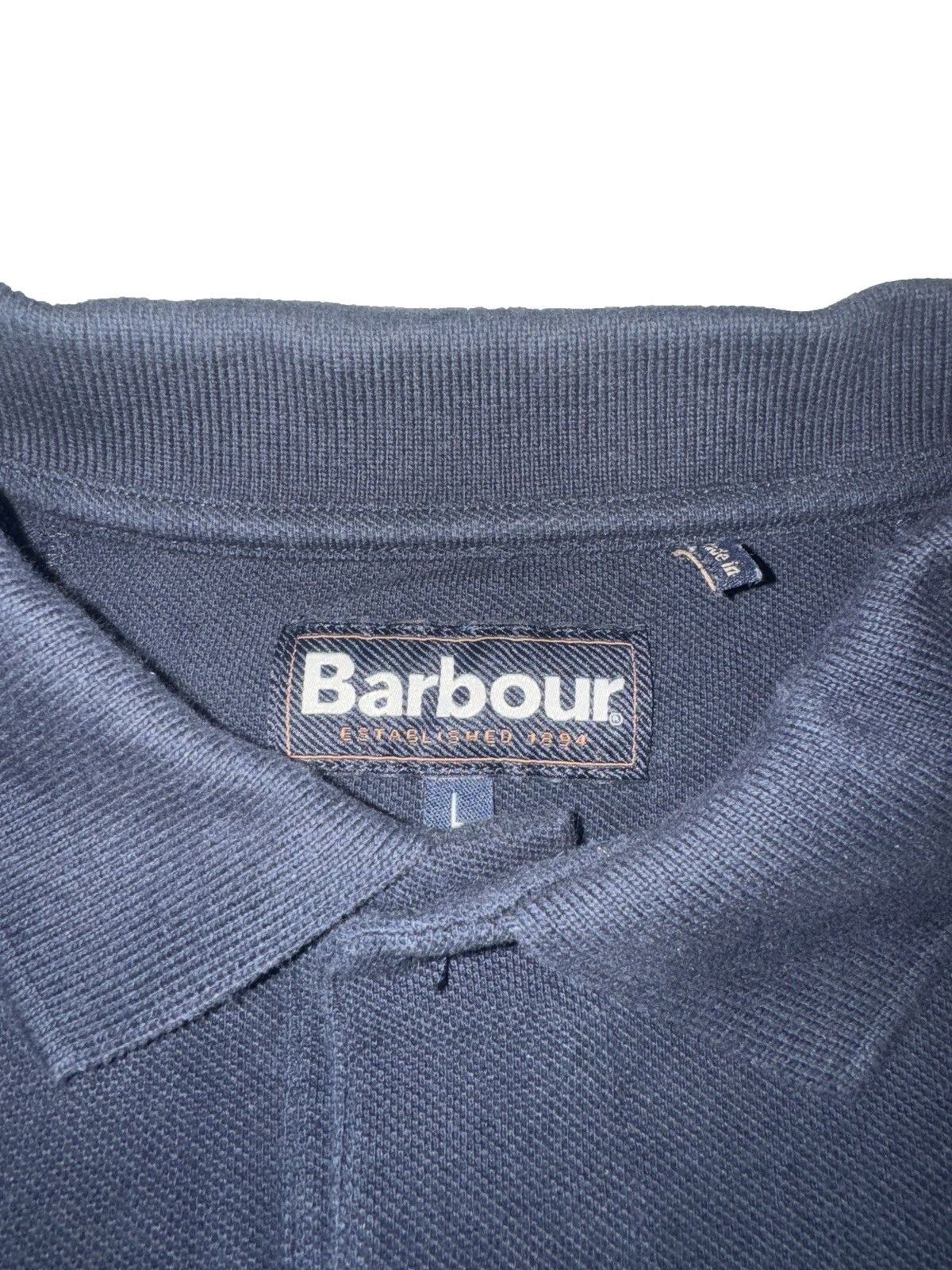 Barbour Barbour logo embroidered polo shirt Size US L / EU 52-54 / 3 - 3 Thumbnail