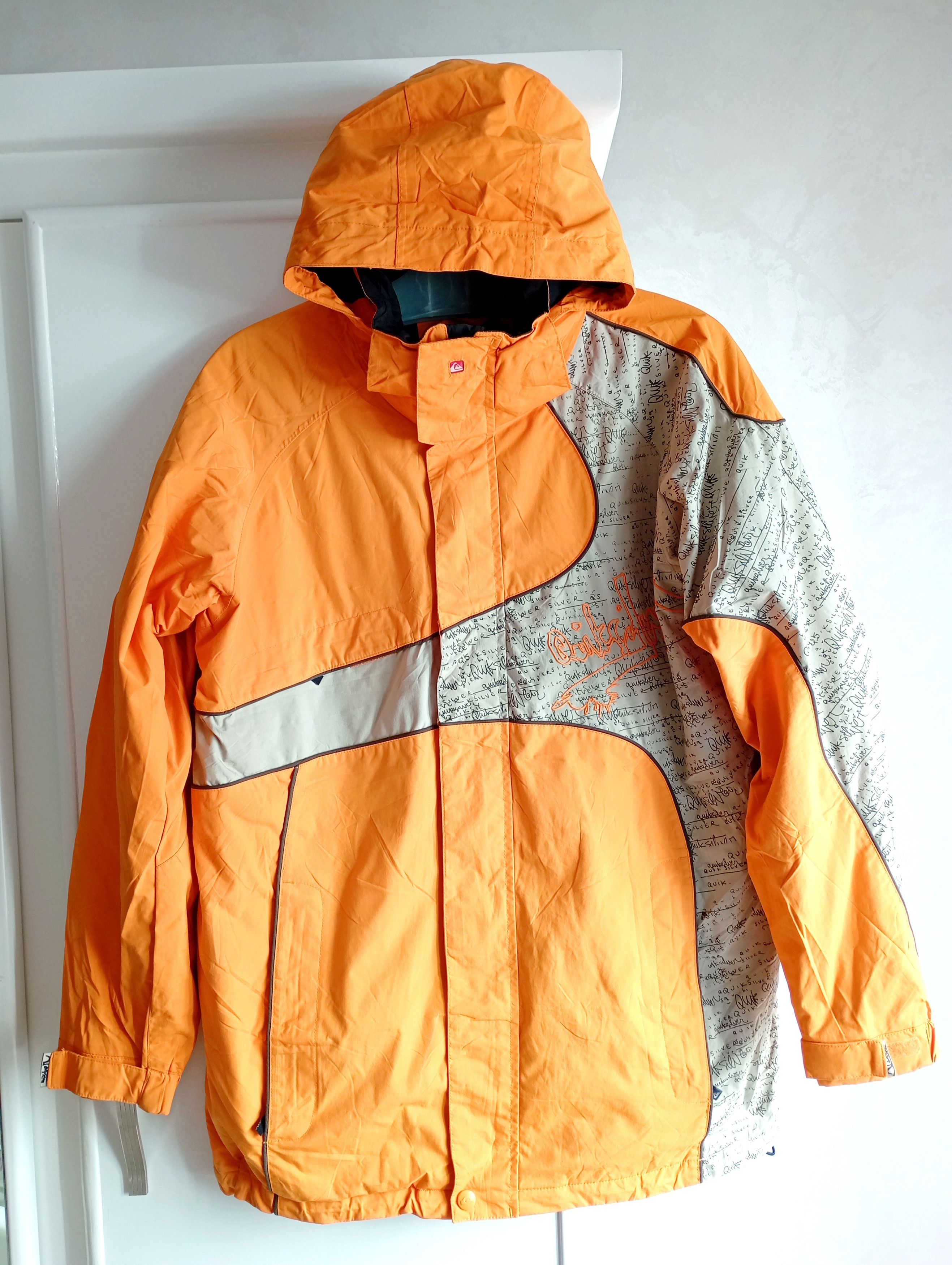Quiksilver 90s Quiksilver Vintage Hooded Jacket L Size US L / EU 52-54 / 3 - 1 Thumbnail