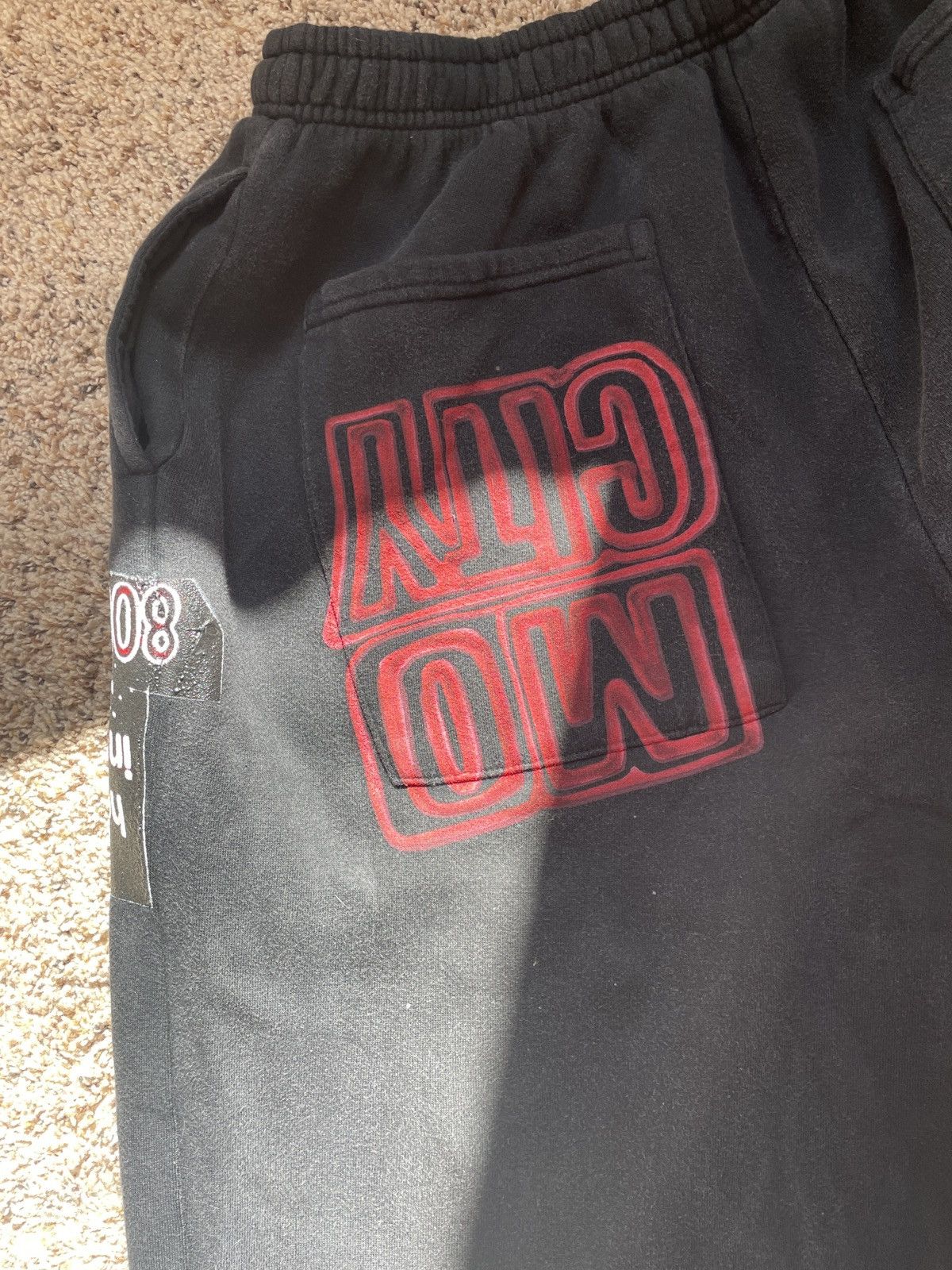 Designer Travis Scott XX Days Before Rodeo Sweatpants Size US 34 / EU 50 - 4 Thumbnail