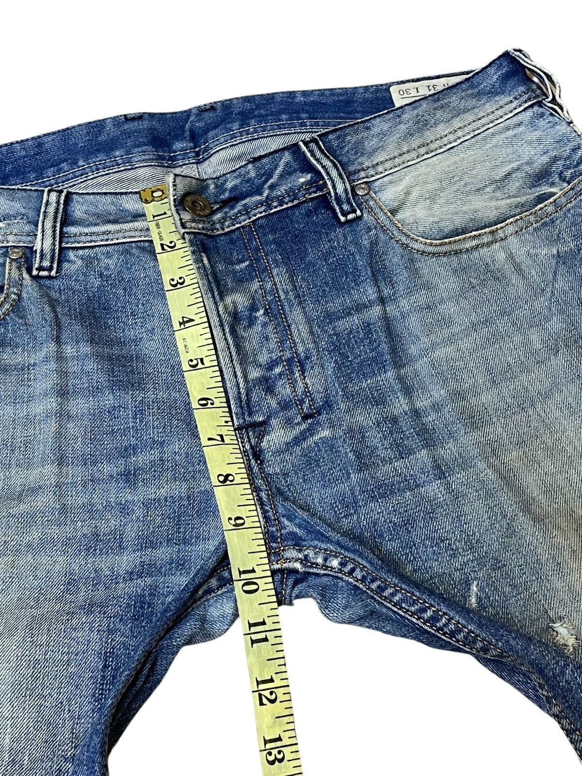 Diesel SICK🔥DIESEL LTD ZATINY MUD DISTRESSED MADE IN ITALY JEANS Size US 35 - 19 Thumbnail