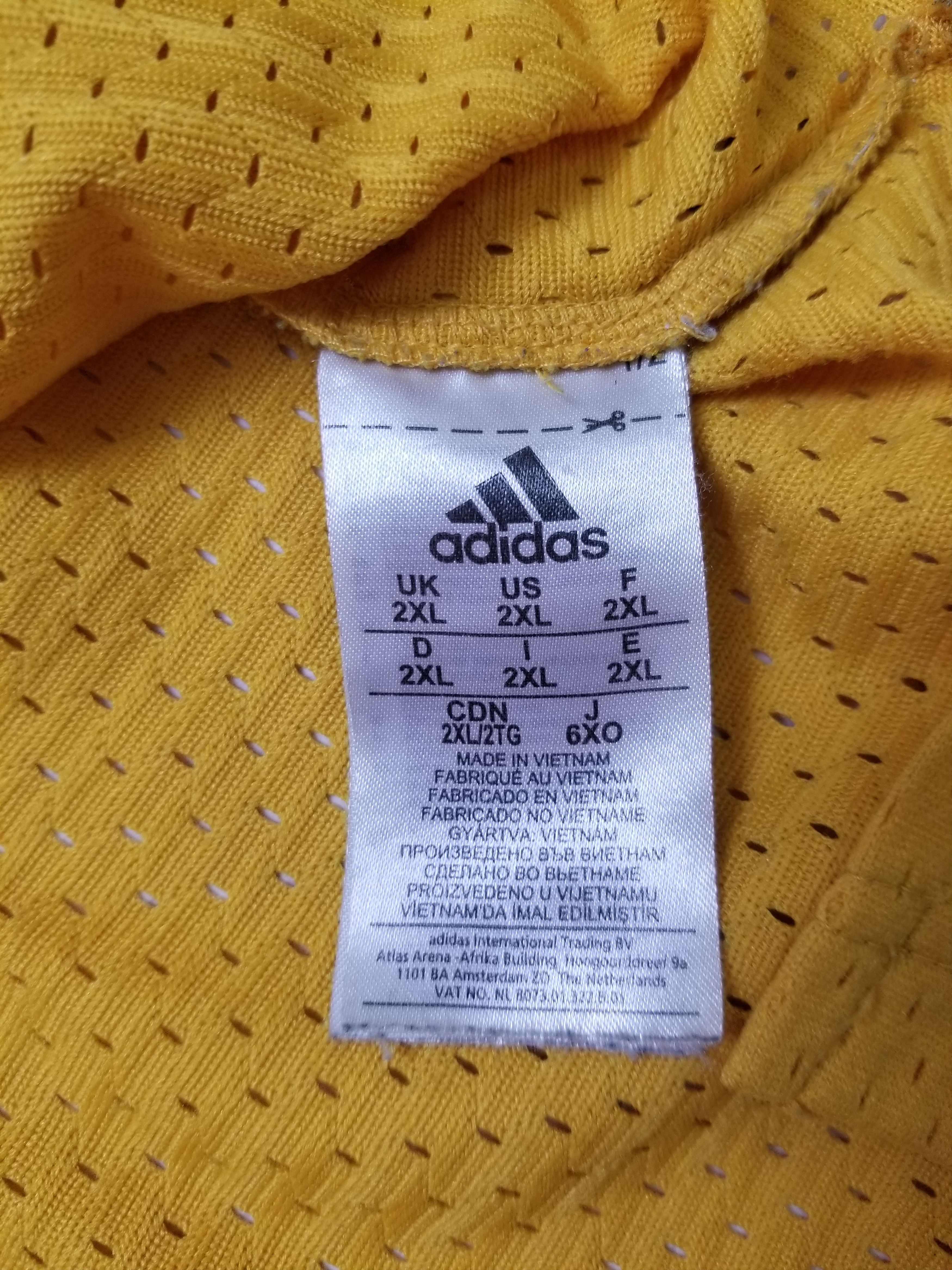 Adidas Magic Johnson LA Lakers NBA Jersey Hardwood Classics Size US XXL / EU 58 / 5 - 13 Thumbnail