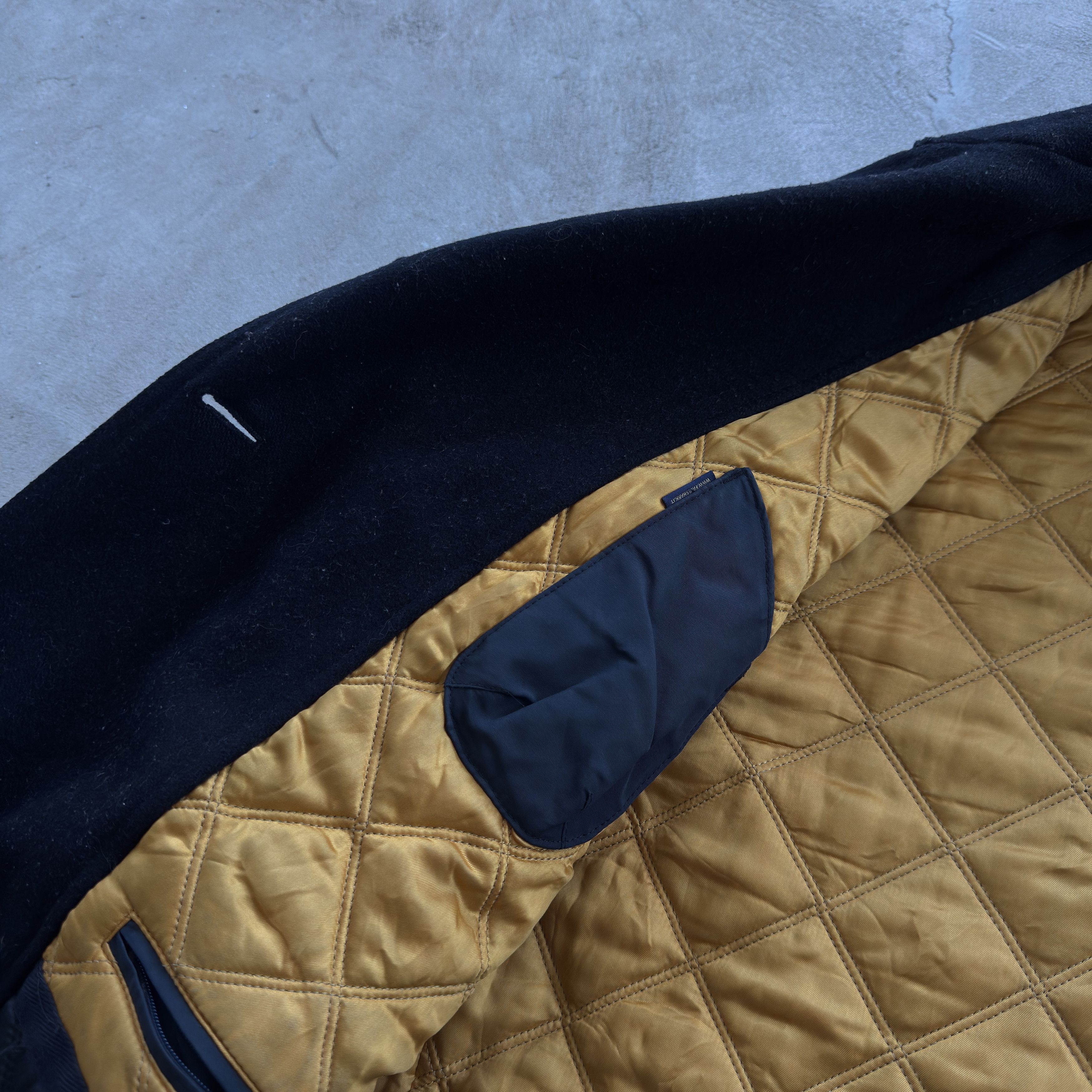 Paul & Shark Paul Shark Yachting Bretagne Wool Pea Coat Jacket Black Size US M / EU 48-50 / 2 - 7 Thumbnail