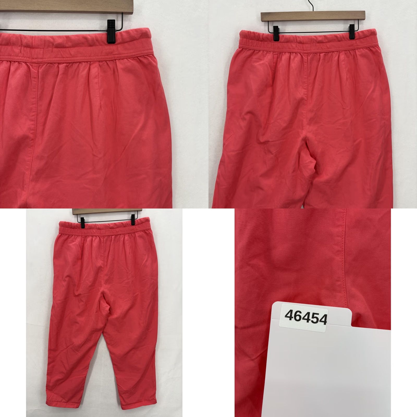 Tommy Hilfiger Tommy Hilfiger Palma Jogger Womens XL Pink Casual Drawstring Pants Tapered Relaxed Size 40" / US 18 - 9 Thumbnail