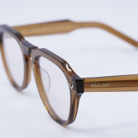 Valentino Valentino V-TALE II VLX-139C Eyeglasses Brown 52mm Size ONE SIZE - 2 Thumbnail