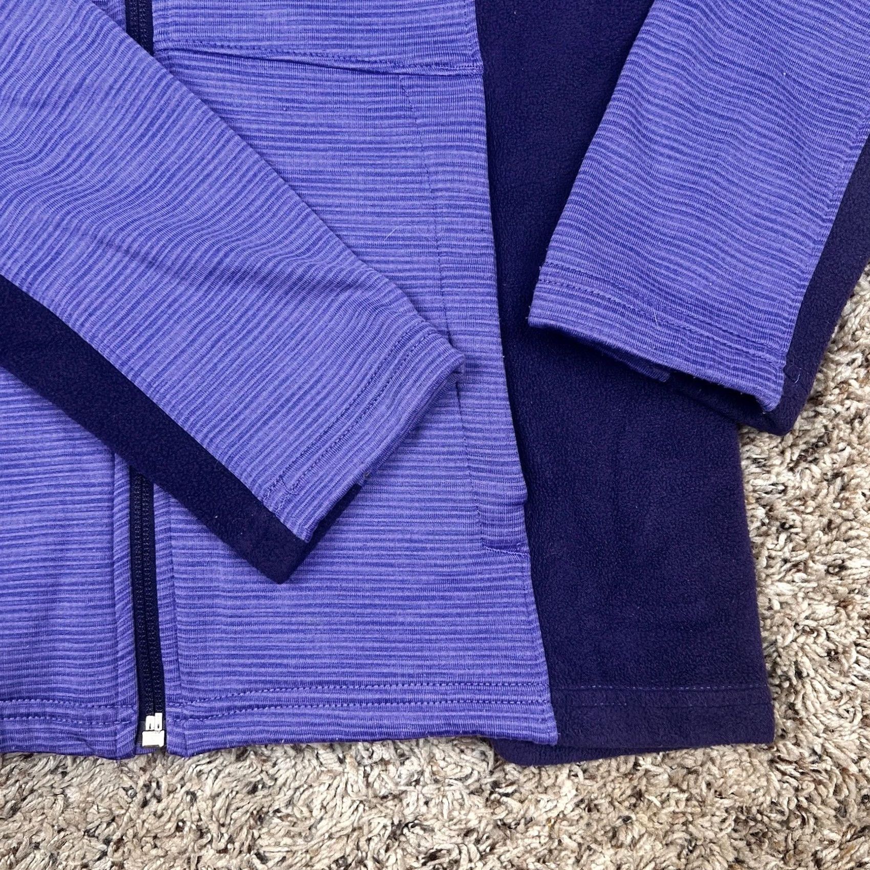 The North Face The North Face Purple Full Zip Activewear Jacket Womens S Embroidered Logo Shirt Size S / US 4 / IT 40 - 5 Thumbnail