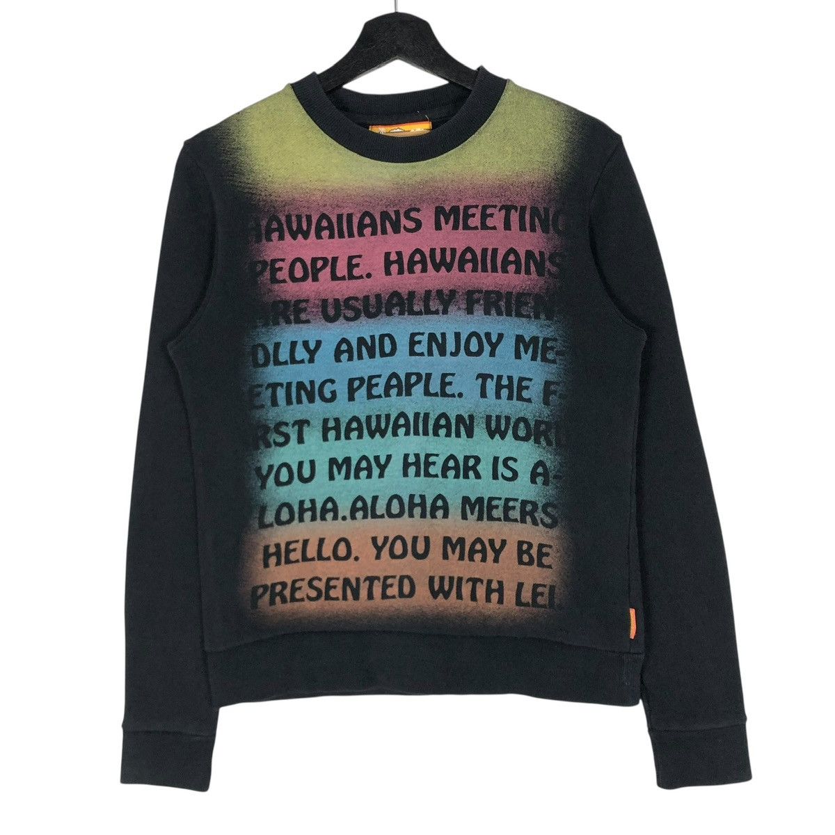 Japanese Brand Vintage 90s Cocolulu Sweatshirt Hawaiian Over print Women Size S / US 4 / IT 40 - 1 Thumbnail