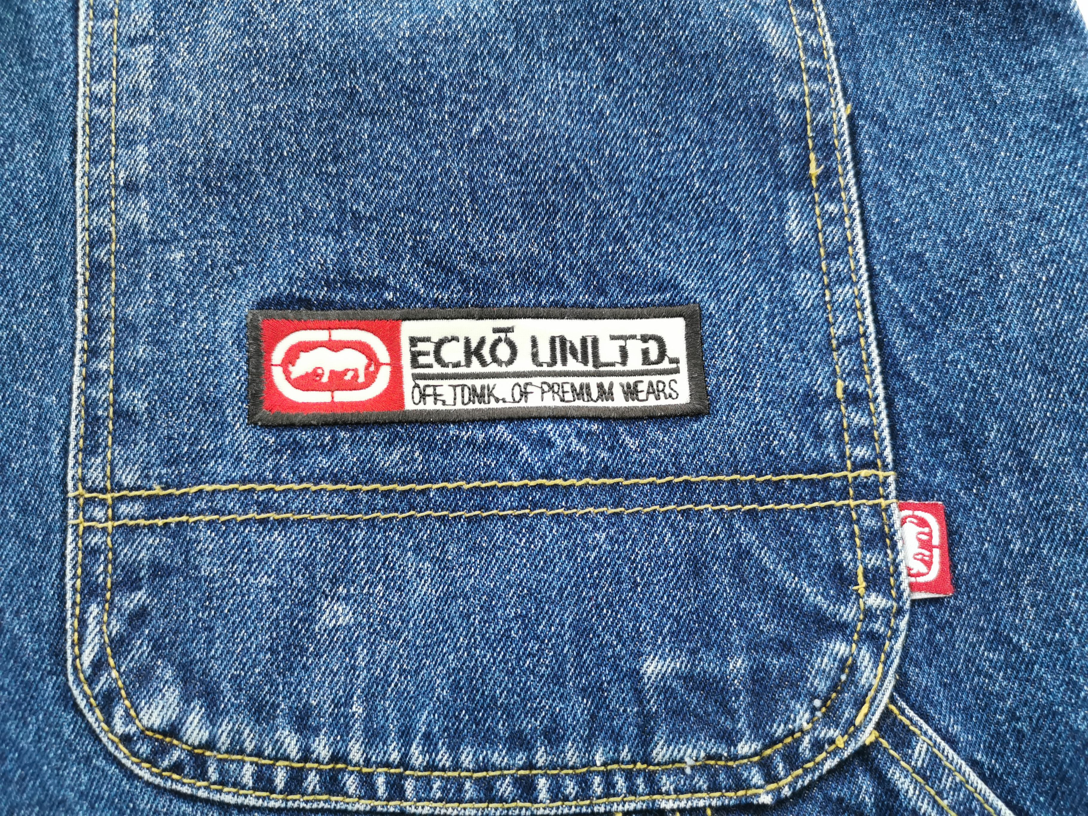 Ecko Unltd. Distressed Ecko Unltd Baggy Carpenter Denim Jeans Size 36 Size US 36 / EU 52 - 7 Thumbnail