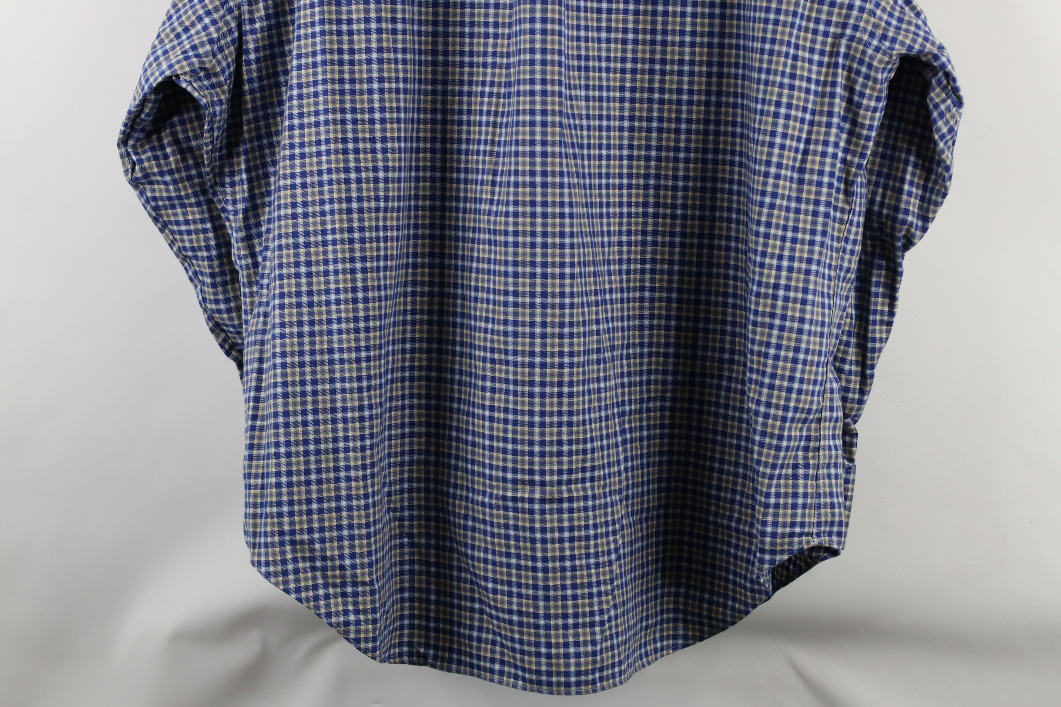 Ralph Lauren × Vintage Ralph Lauren Fit Non Iron Collard Button Down Shirt Plaid Size US L / EU 52-54 / 3 - 10 Thumbnail