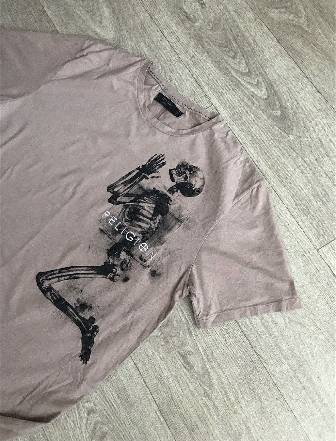 Vintage 🔷Vintage Religion Crazy T-shirt🔷 Size US XXL / EU 58 / 5 - 2 Thumbnail