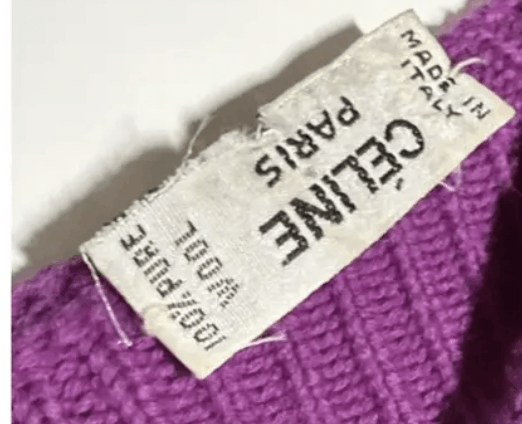 Celine Vintage wool dress