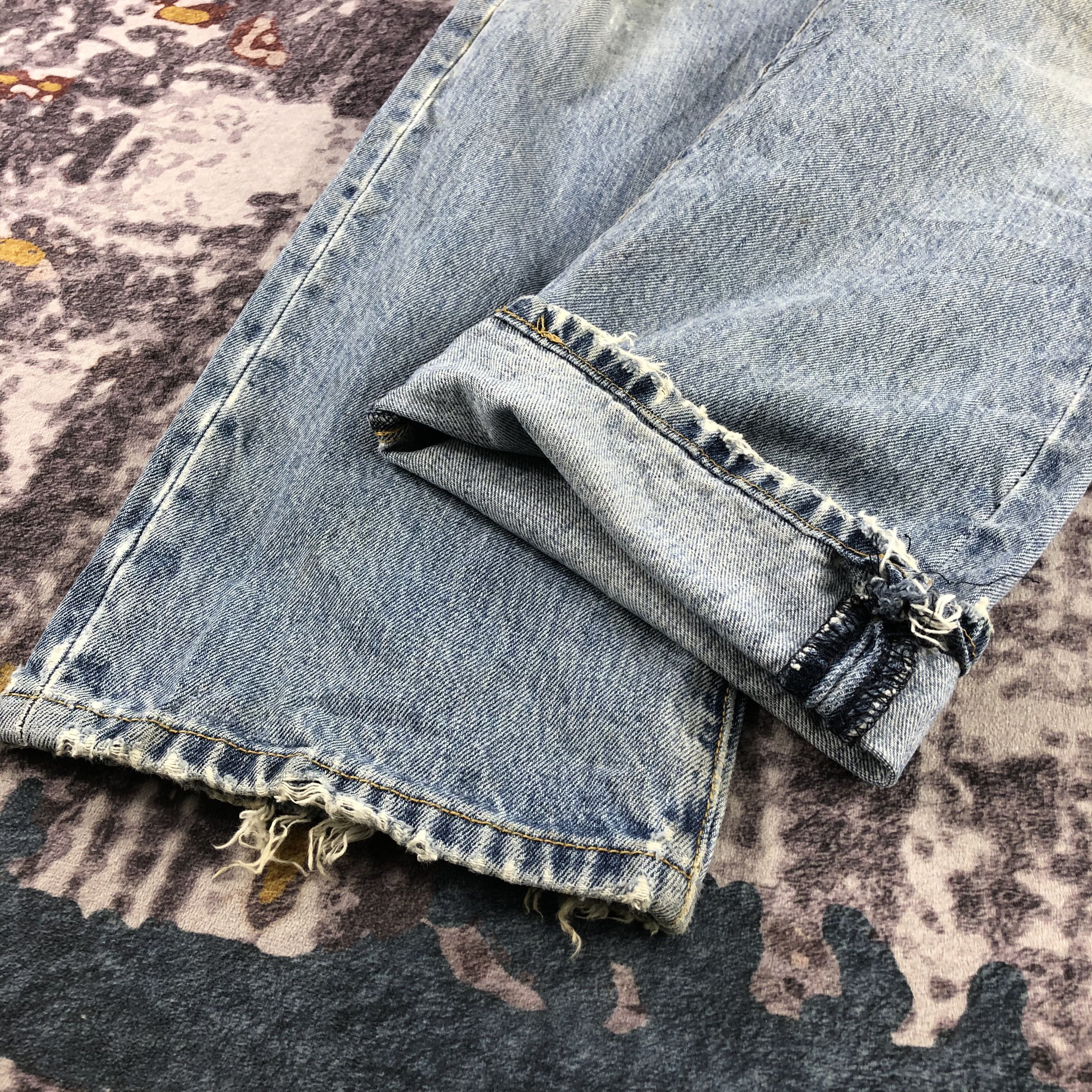 Levi's Vintage Blue Wash Levis 501 Jeans-JM2999 Size US 34 / EU 50 - 7 Thumbnail