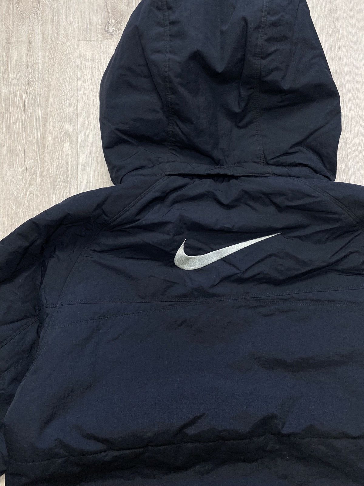 Nike × Vintage Nike Puffers Vintage Central Big Logo 90s Jacket Size US S / EU 44-46 / 1 - 3 Thumbnail