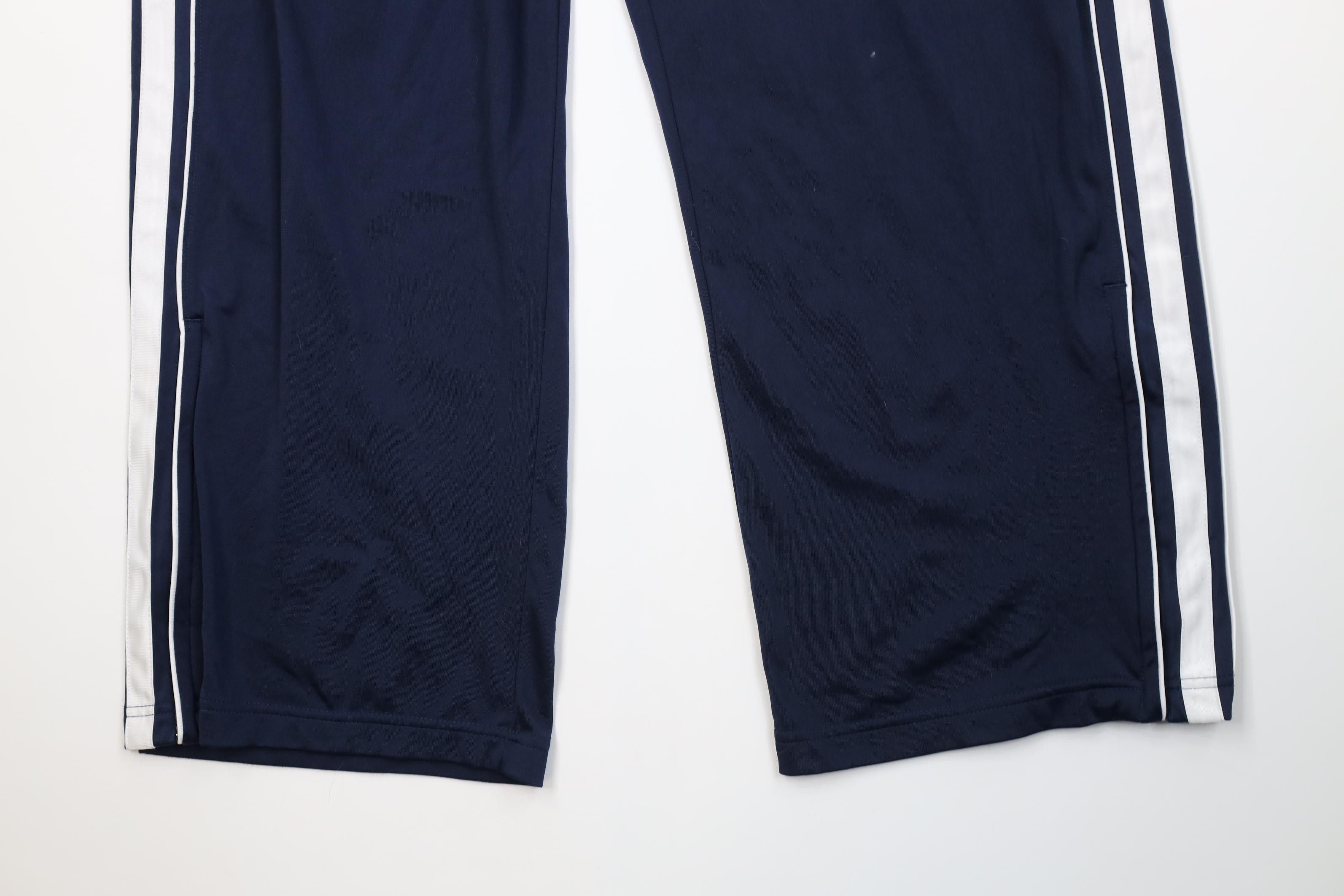 Nike Vintage Y2K Nike Scott Mini Swoosh Wide Leg Sweatpants Blue Size US 36 / EU 52 - 4 Thumbnail