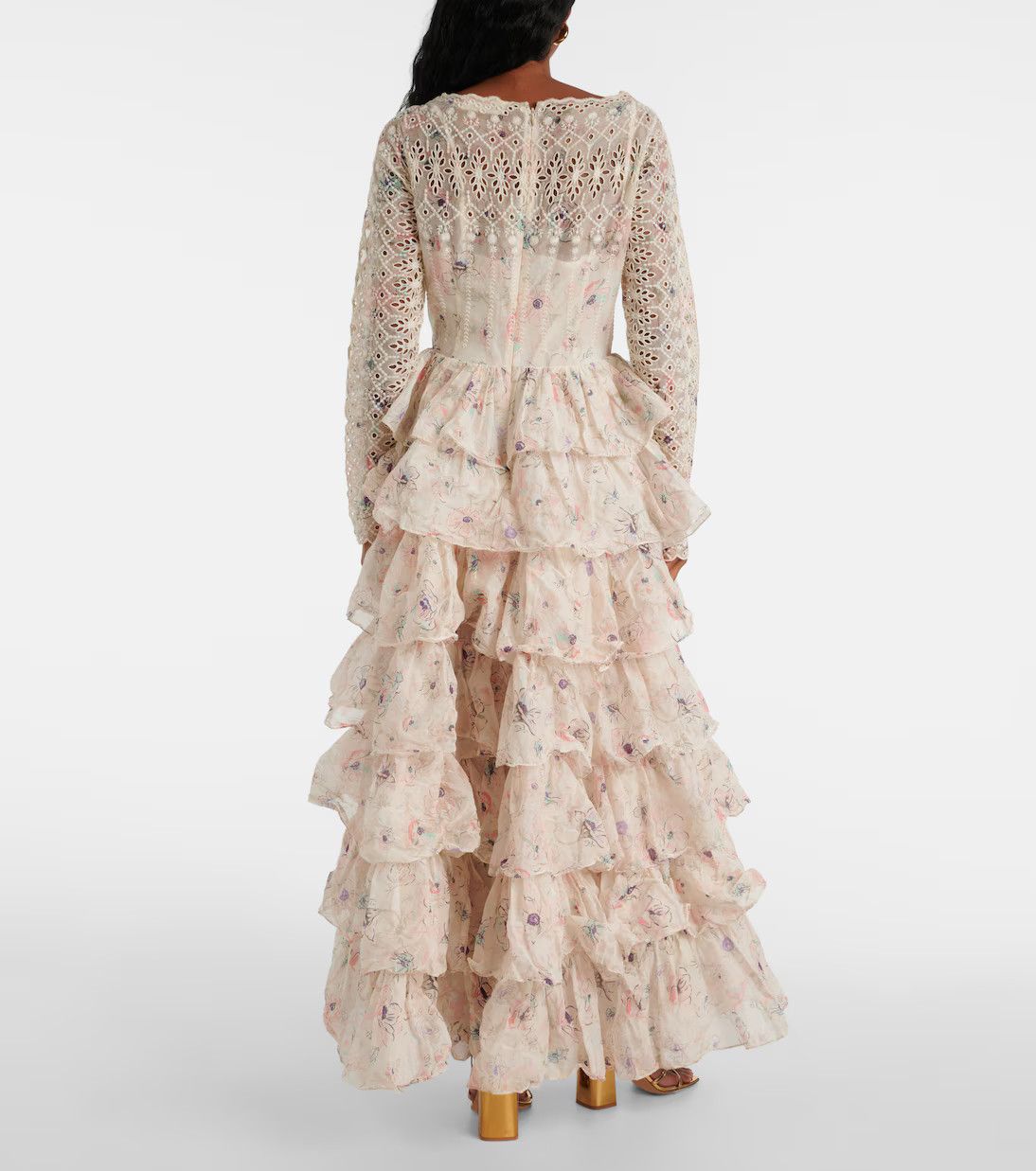 Zimmermann HALLIDAY RUFFLE GOWN Size M / US 6-8 / IT 42-44 - 2 Thumbnail