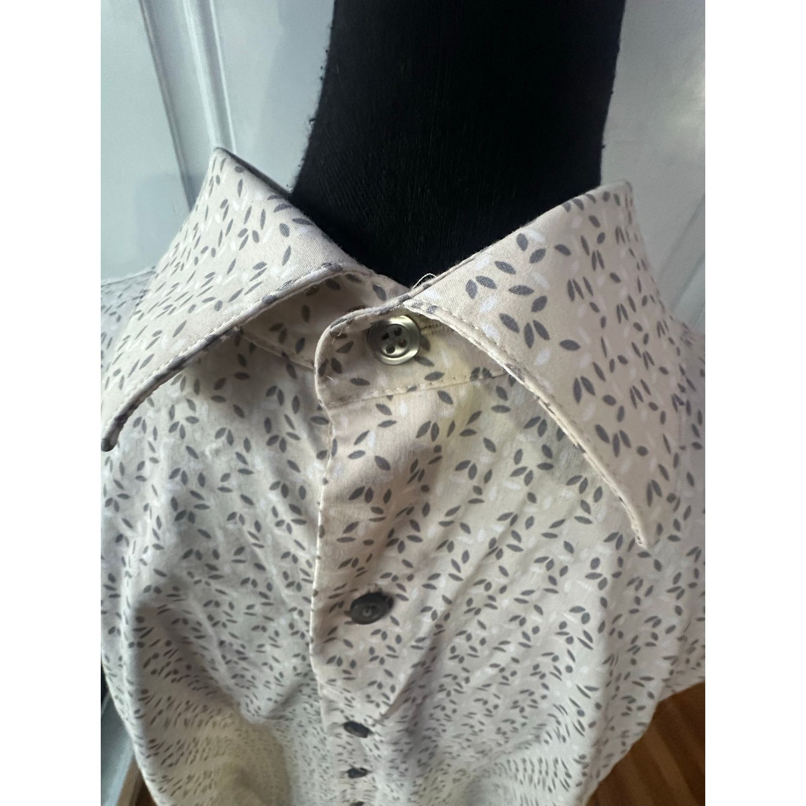 Alfani Alfani Regular Fit Printed Button-Down Shirt XXL Size US XXL / EU 58 / 5 - 2 Thumbnail