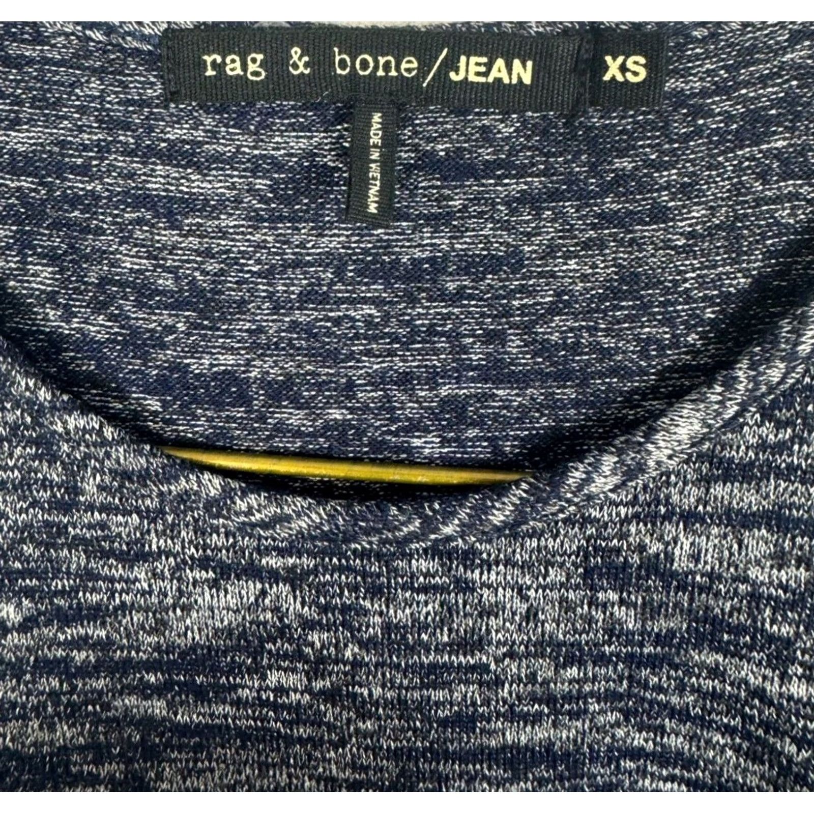 Rag & Bone Rag & Bone Jeans Tank Top Shirt Womens Size XS S/P Blue Heathered Sleeveless Sun Size XS / US 0-2 / IT 36-38 - 2 Thumbnail