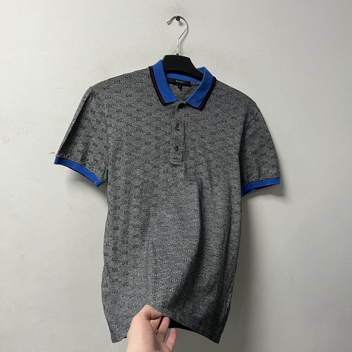 Gucci Vintage Gucci Polo T-Shirt Size US L / EU 52-54 / 3 - 2 Thumbnail
