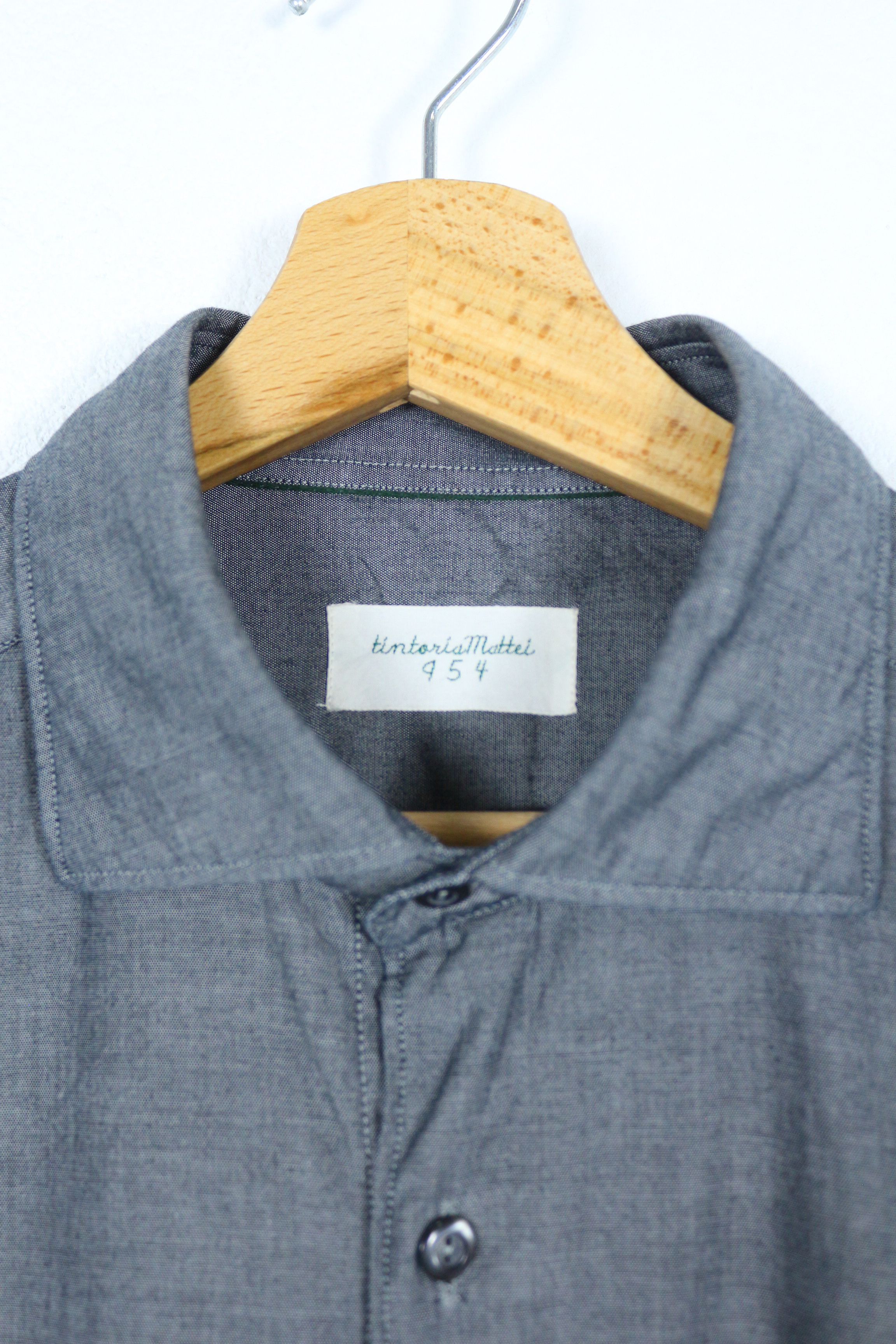 Tintoria Mattei Tintoria Mattei 954 Tape Applique Formal Shirt Size US M / EU 48-50 / 2 - 5 Thumbnail