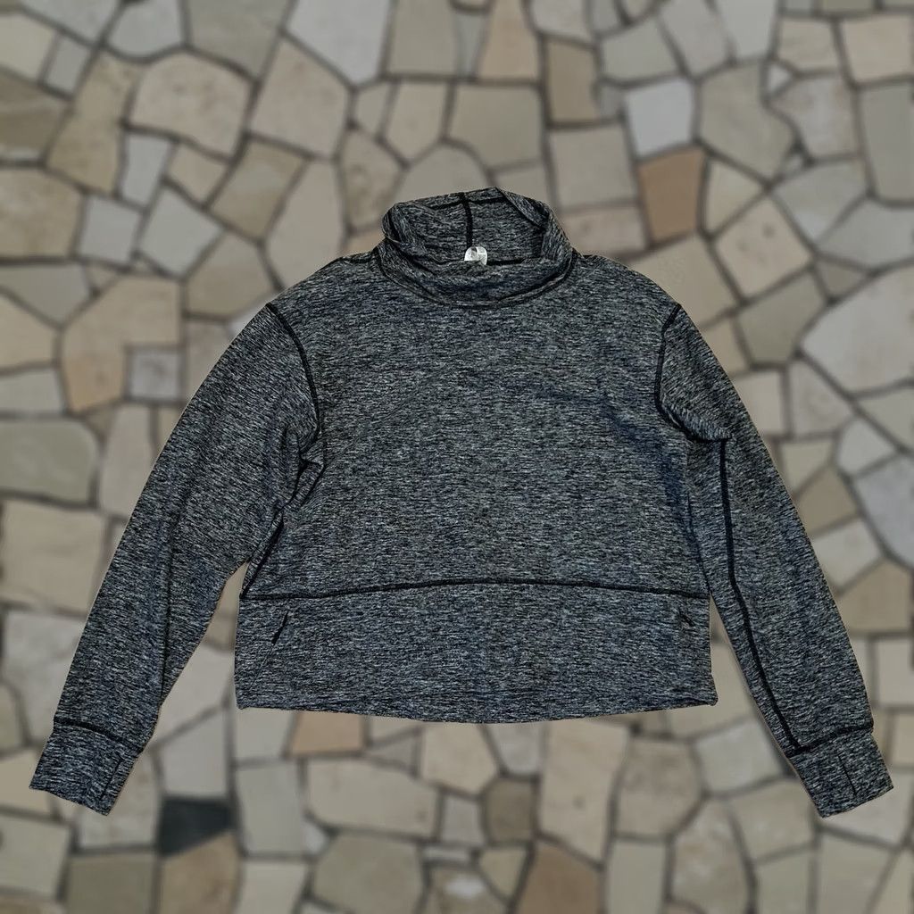 Lululemon Lululemon Ready to Rulu Fleece Pullover Heathered Black Women’s 10 Pullover Long Sleeve Zip Pocket Logo Casual Activewear Urban Fashion 90s Style Size L / US 10 / IT 46 - 1 Thumbnail