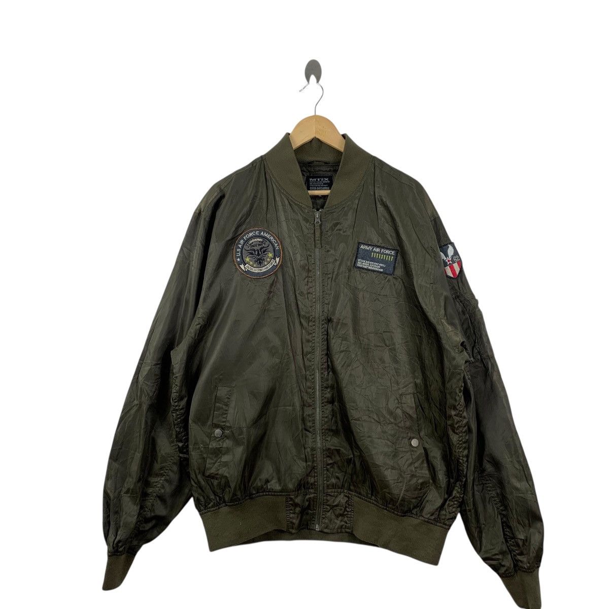 Other ARMY AIR FORCE US USAF Military MA-1 Bomber Jacket Size US XXL / EU 58 / 5 - 4 Thumbnail
