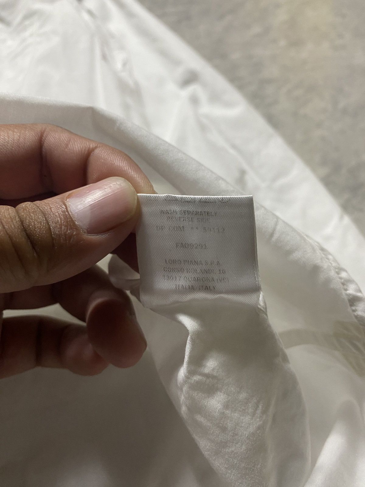 Loro Piana LORO PIANA ANDRE COTTON SHIRT OPTICAL WHITE Size US S / EU 44-46 / 1 - 14 Thumbnail