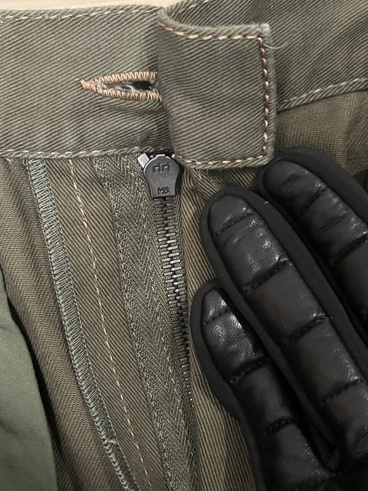 Prada Prada Green Loose fit Treated Denim - 32W Size US 32 / EU 48 - 6 Thumbnail