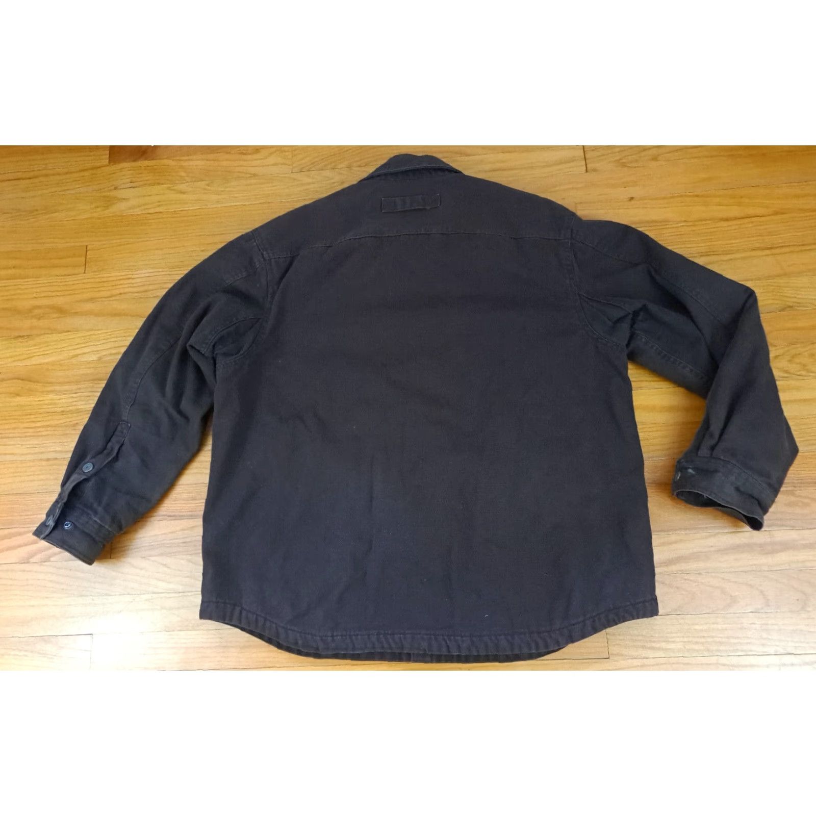 Vintage VINTAGE Duluth Heavy Canvas Insulated Metal Snap Button Outdoor Work Shirt XL Brown Mens Jacket 30in long 27in pit to pit Size US XL / EU 56 / 4 - 7 Thumbnail