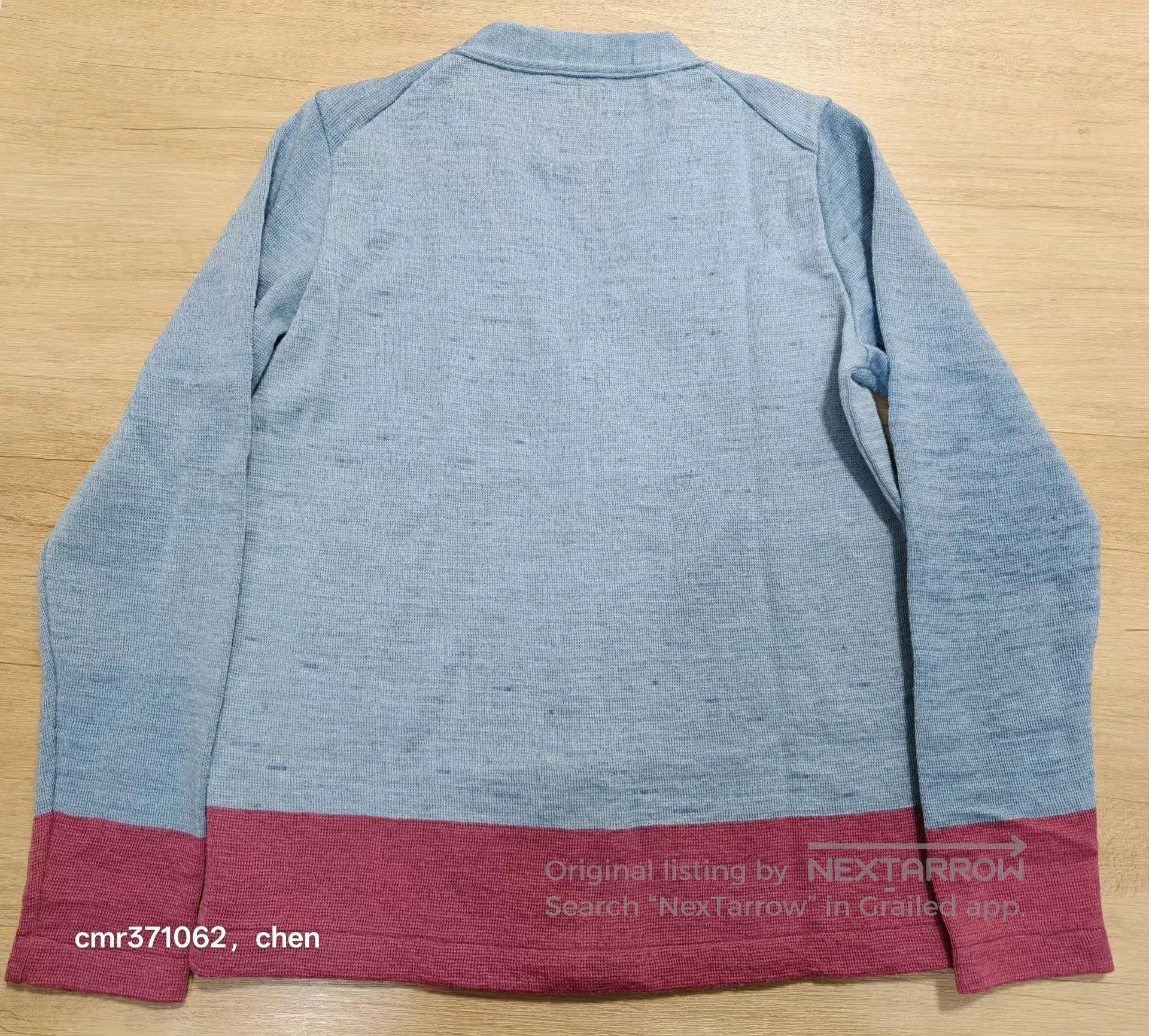 Visvim Blue Long Sleeve Button Cardigan. Size US M / EU 48-50 / 2 - 6 Thumbnail