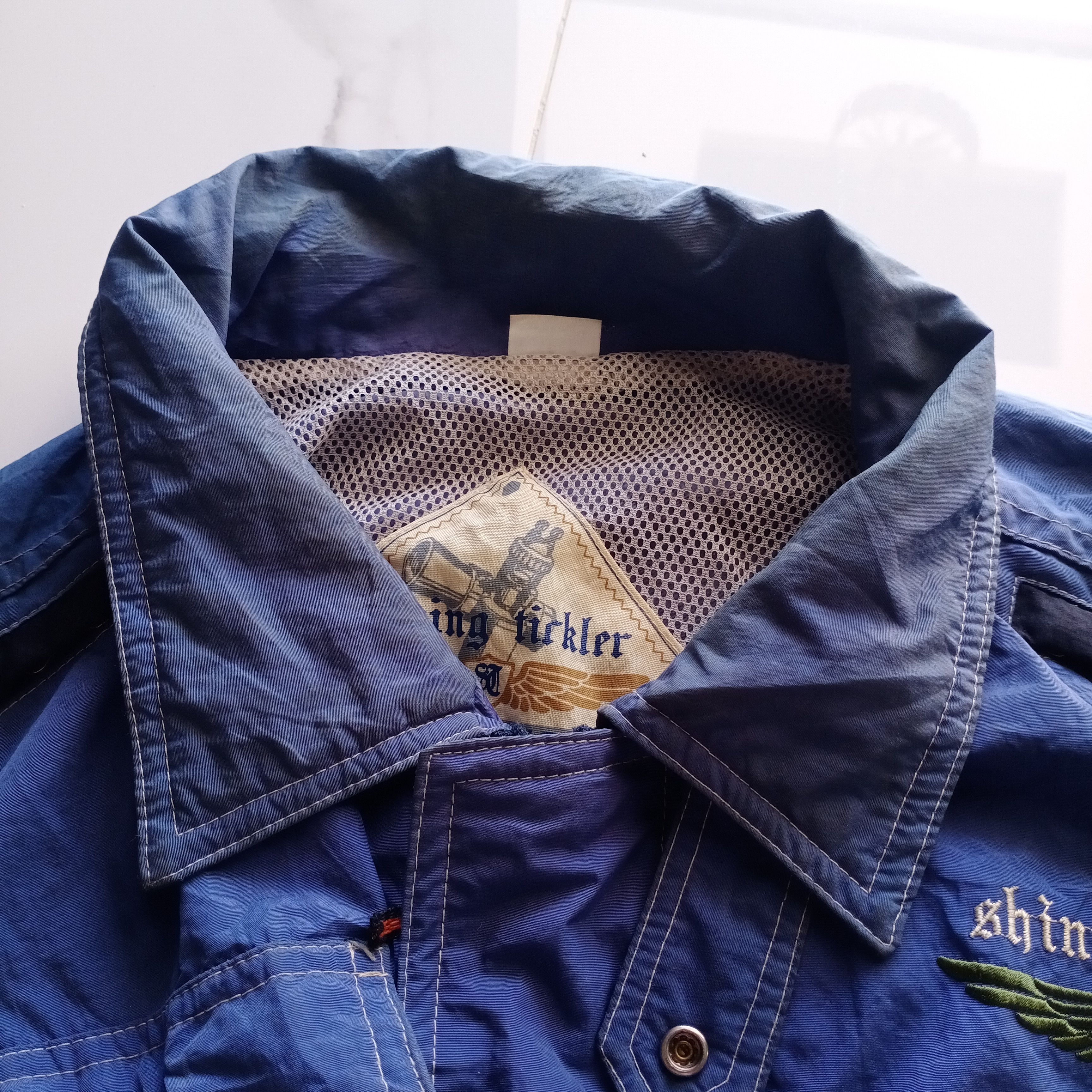 Japanese Brand × Yamaha Vintage Yamaha Shining Tickler Motorcycle Jacket Honda Bell Size US L / EU 52-54 / 3 - 15 Thumbnail