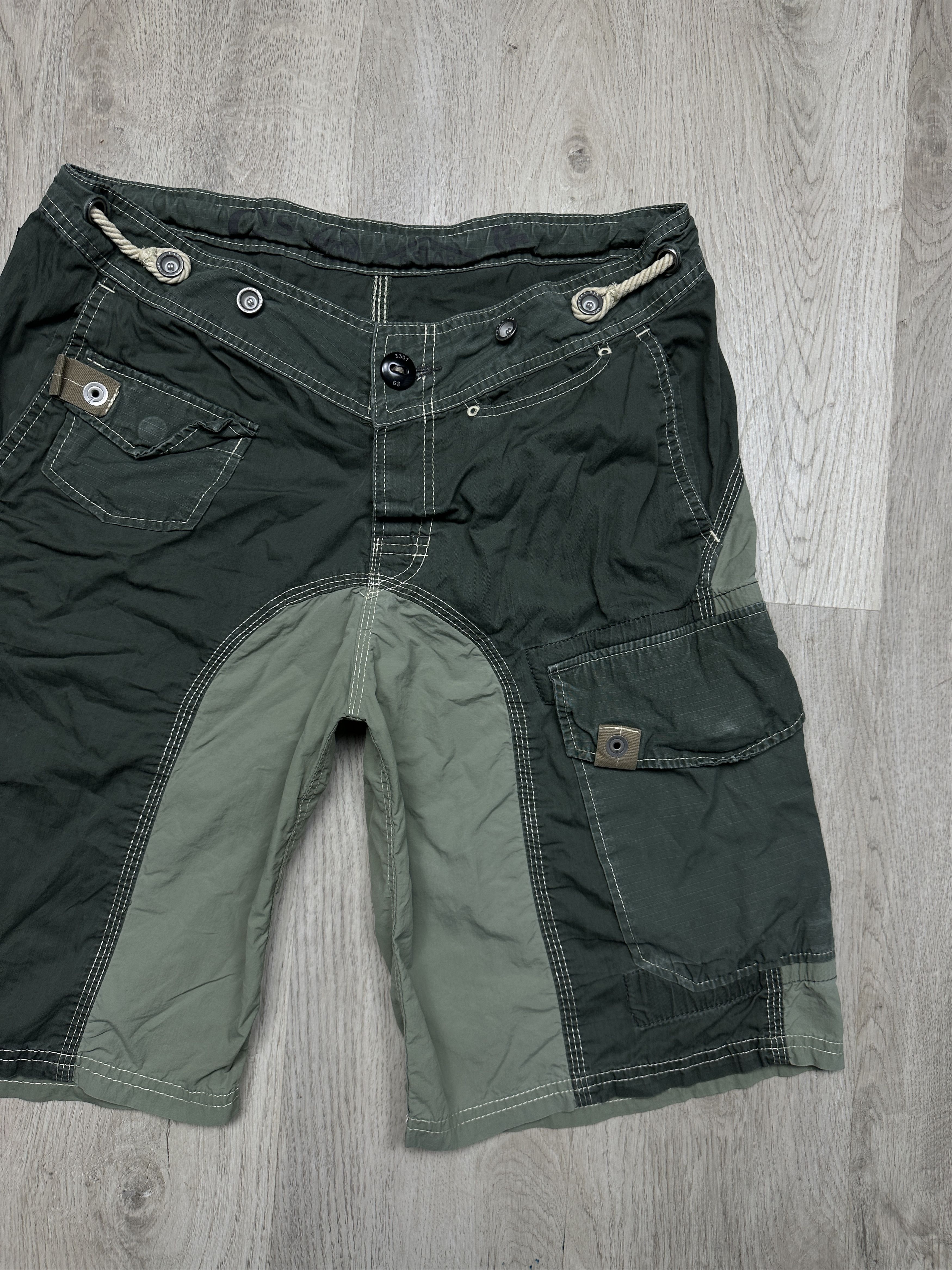 G-Star G Star Raw Mens Cargo Shorts Norman 1/2 Pants Size US 34 / EU 50 - 2 Thumbnail