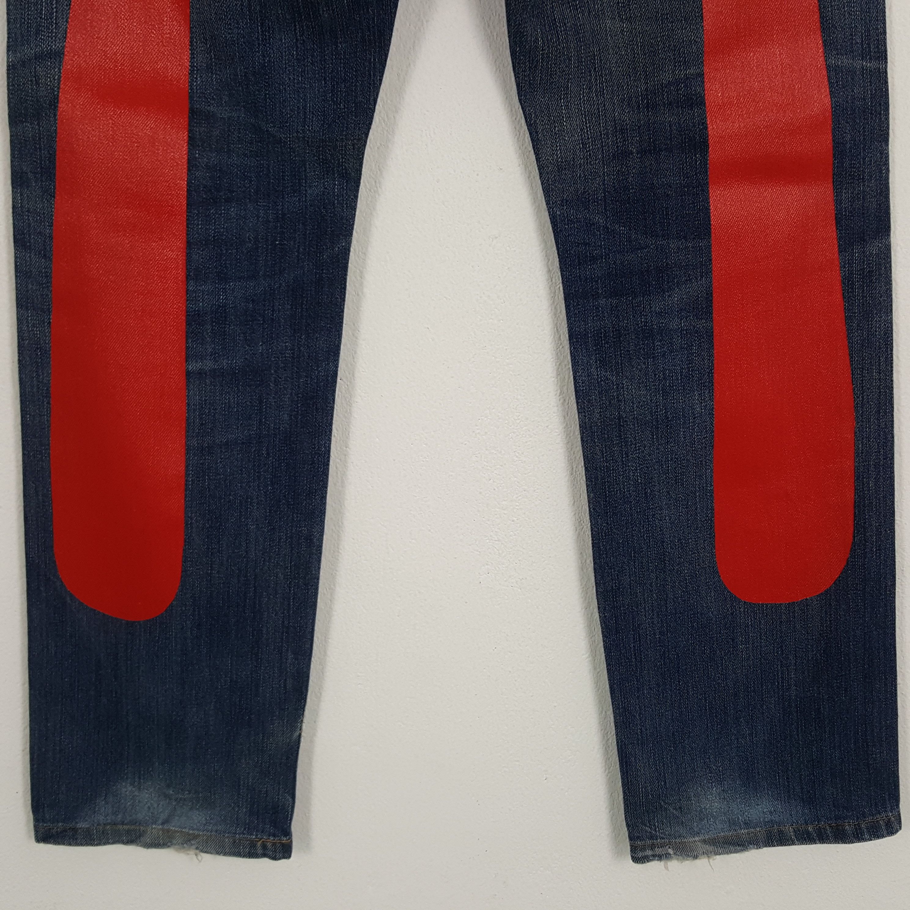 Japanese Brand × Vintage Vintage Evisu Japanese Brand Daicock Custom Denim Jeans Size US 29 - 6 Thumbnail