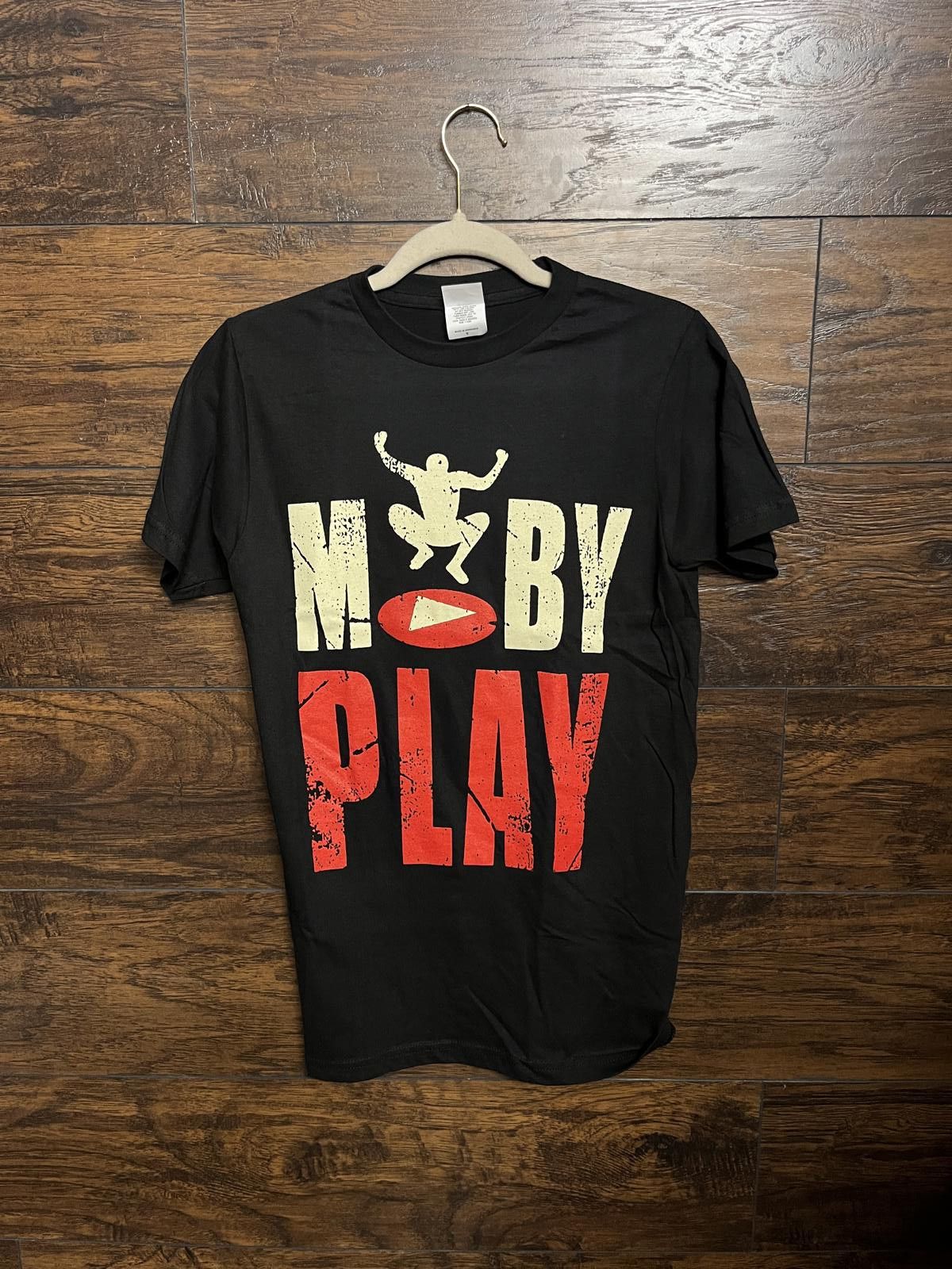 Designer DJ Moby Ringer T-shirt Vintage y2k Moby Play Album Shirt -L Size US L / EU 52-54 / 3 - 1 Thumbnail