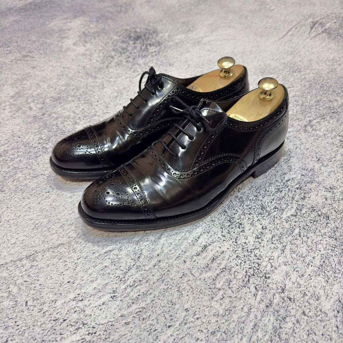 Designer × Handmade × Loake Loake Overton England Oxfords Brogues US8.5 UK7.5 EU41.5 Size US 8.5 / EU 41-42 - 1 Thumbnail