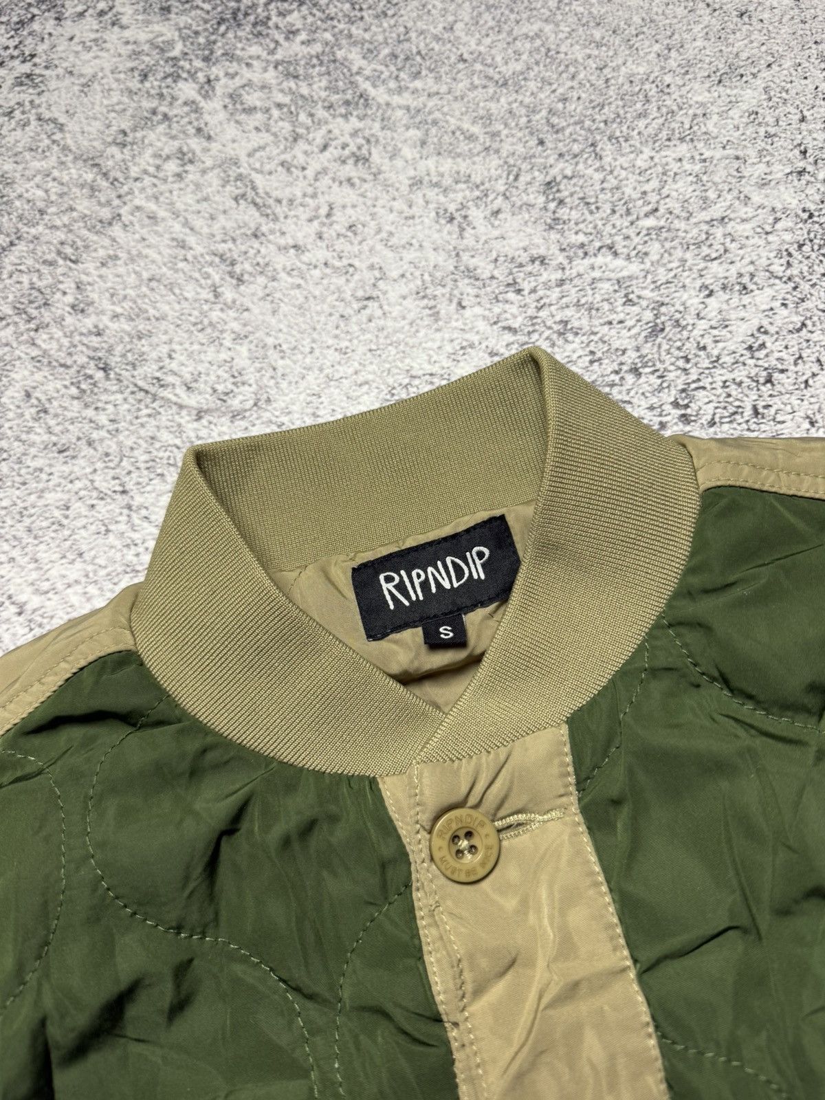 RIPNDIP Ripndip Quilted Jacket Skate Rap Style Street Coat Y2k Size US S / EU 44-46 / 1 - 6 Thumbnail