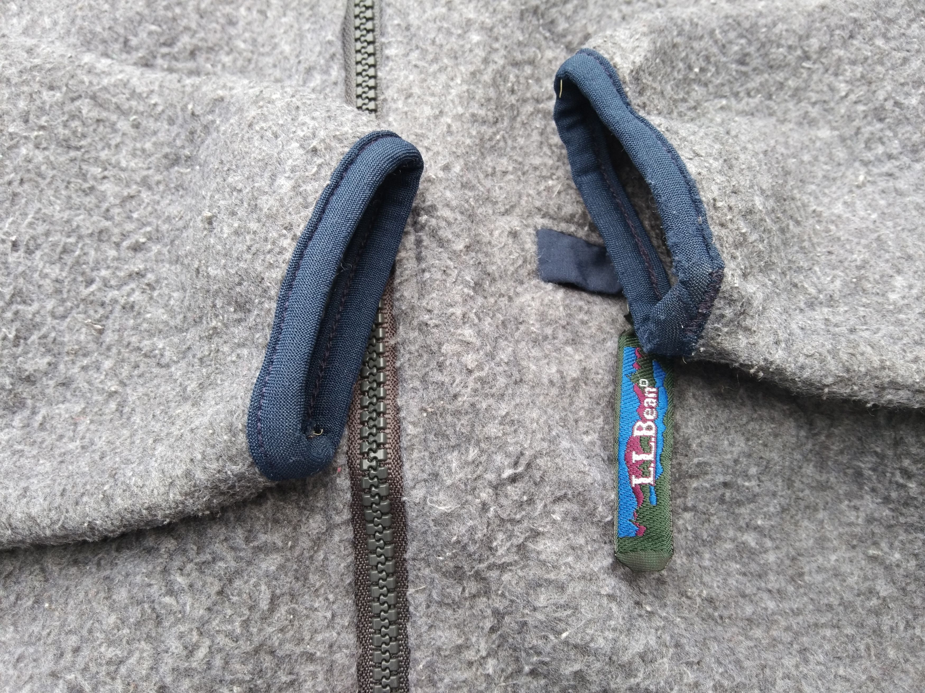 L.L. Bean × Vintage AW L.L BEAN HALF-ZIPPER FLEECE SWEATER Size S / US 4 / IT 40 - 6 Thumbnail