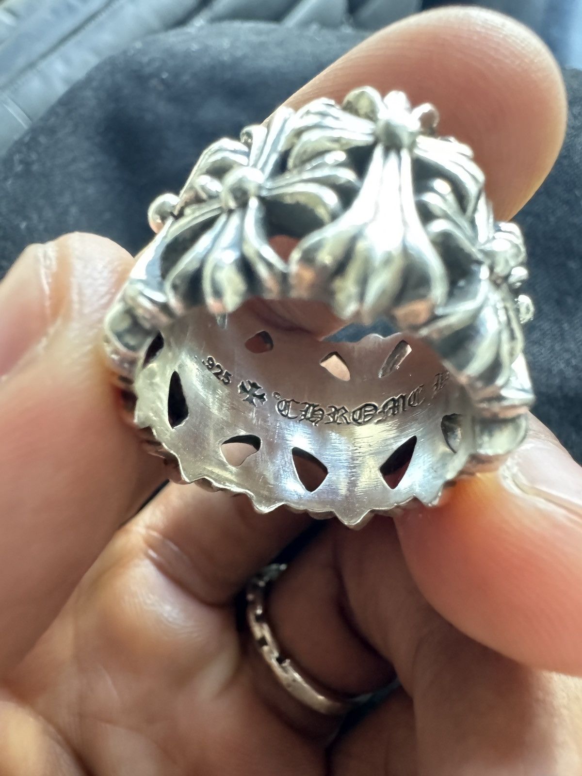 Chrome Hearts Chrome Hearts Cemetery Ring Size ONE SIZE - 10 Thumbnail