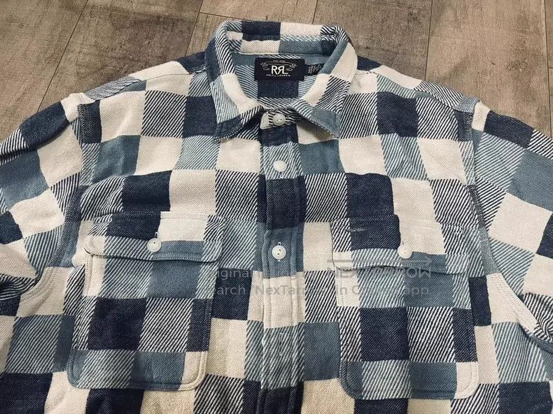 RRL Ralph Lauren RRL Ralph Lauren Retro American workwear checkered thick s Size US L / EU 52-54 / 3 - 3 Thumbnail
