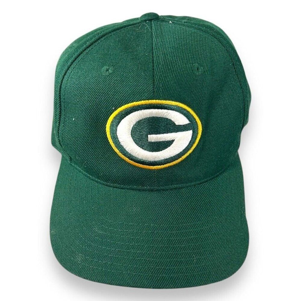 NFL Vintage 90s Green Bay Packers NFL Embroidered Logo Snapback Size ONE SIZE - 1 Thumbnail
