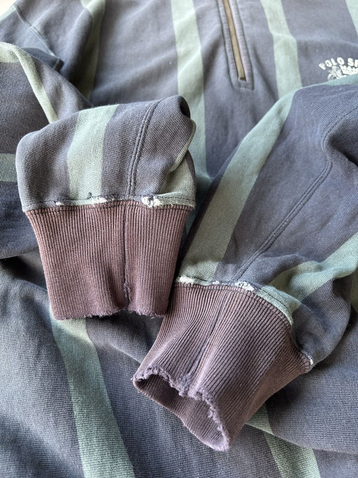Polo Ralph Lauren × Ralph Lauren × Vintage Vintage Polo Sport Half Zipper Sweatshirt Size US M / EU 48-50 / 2 - 8 Thumbnail