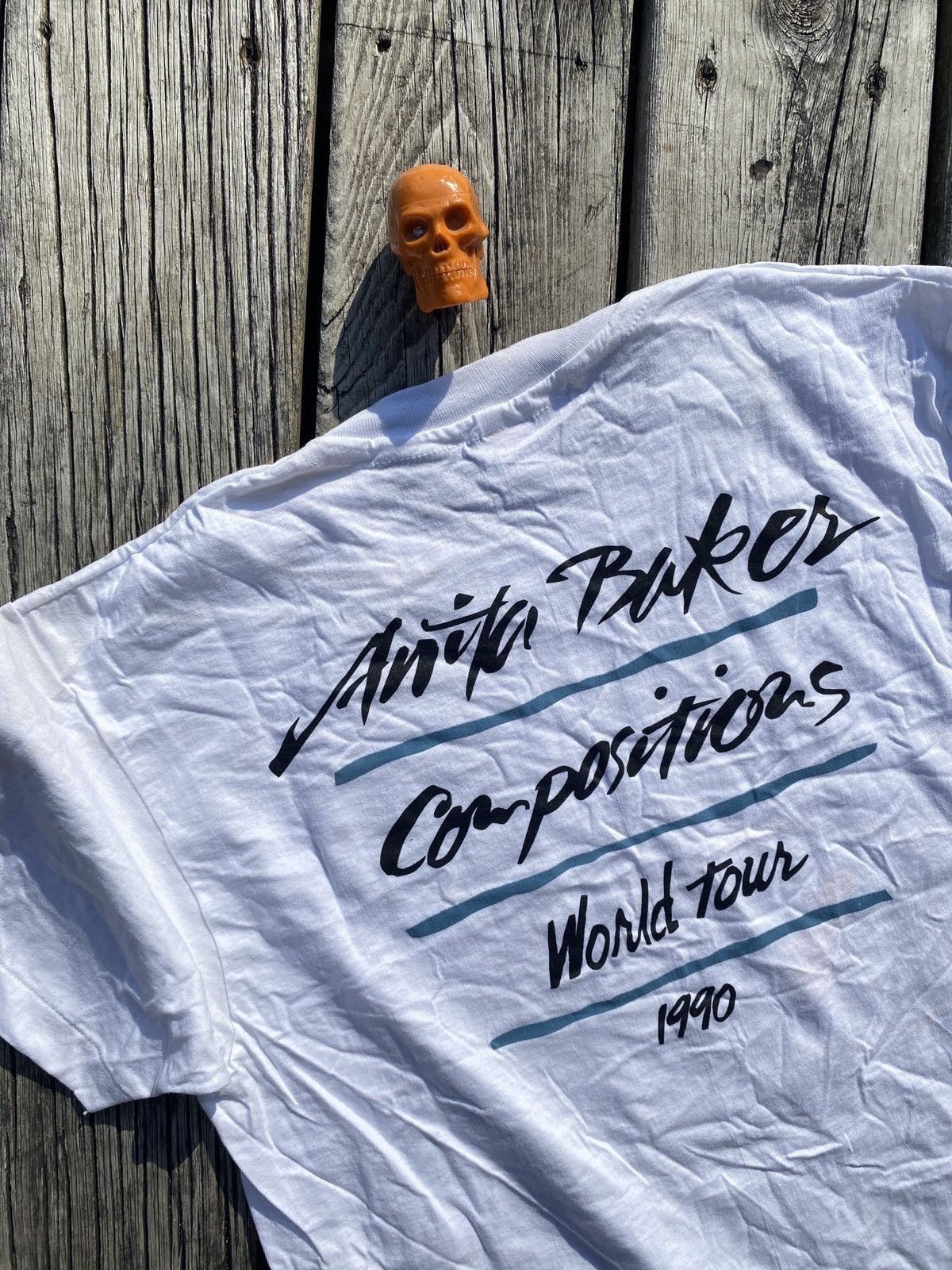 Band Tees × Vintage Vintage 90s Anita Baker compositions tour 