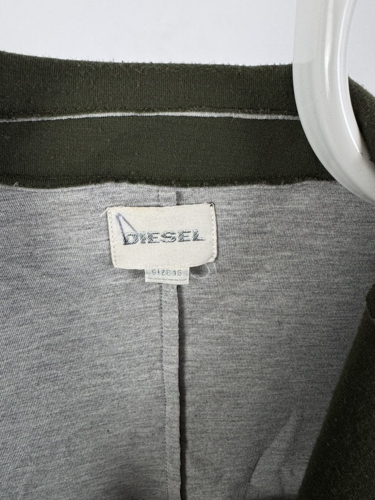 Diesel Vintage Diesel Neoprene Blazer Jacket Size M / US 6-8 / IT 42-44 - 4 Thumbnail