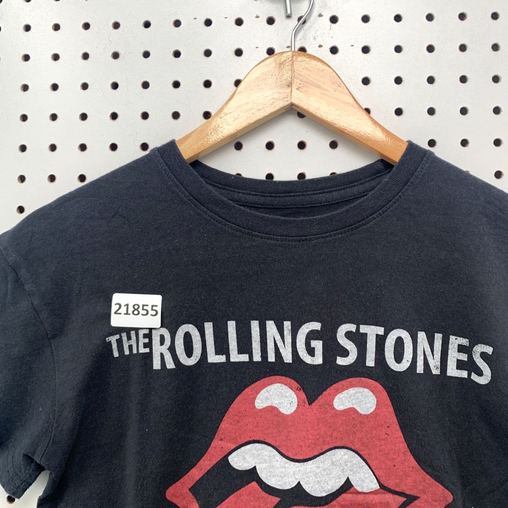 Vintage The Rolling Stones Shirt Black 1975 US Tour Womens XS T-Shirt Music Rock Band T Size XS / US 0-2 / IT 36-38 - 7 Thumbnail