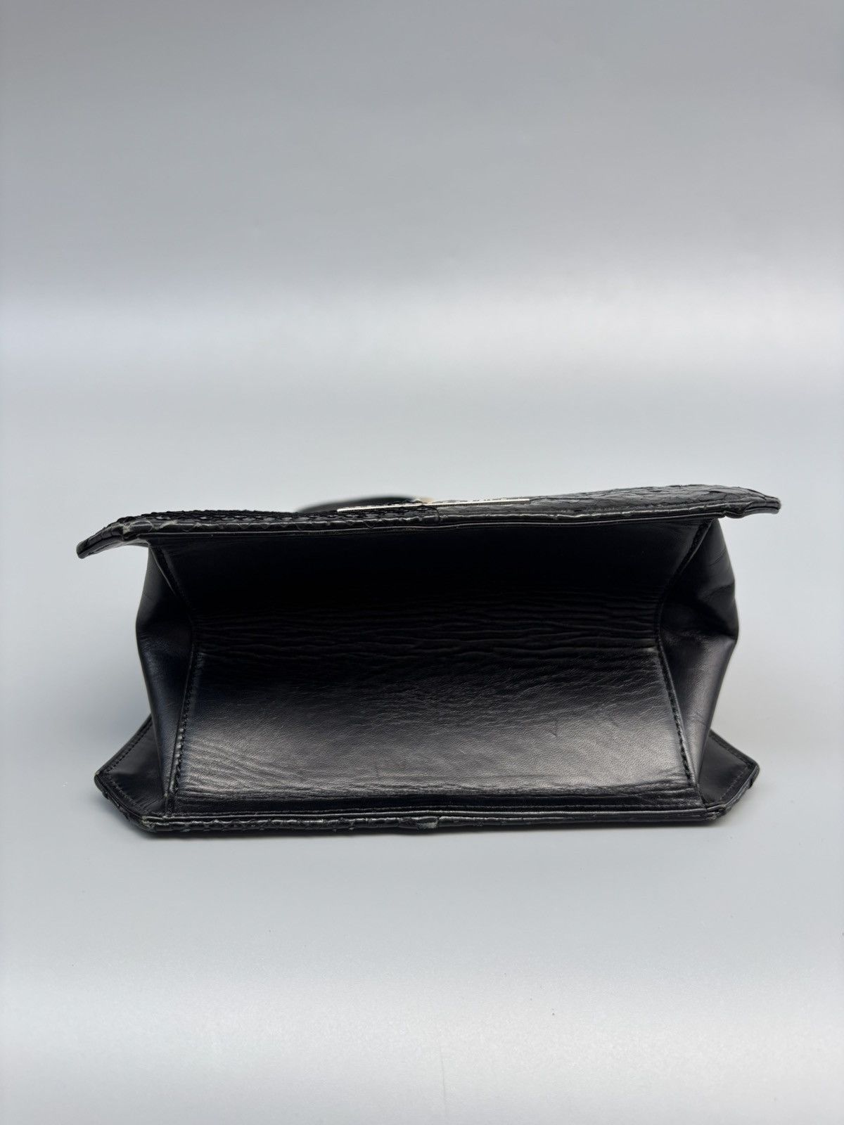 Jean Paul Gaultier Archive Jean Paul Gaultier - Top Handle Snakeskin Mini Bag Size ONE SIZE - 9 Thumbnail