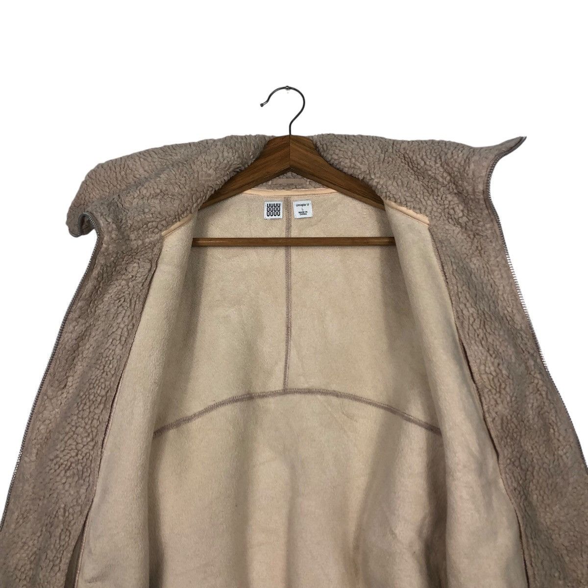Japanese Brand × Vintage 📌Vintage Fleece Dip Pile Zipper Uniqlo Undercover Size US L / EU 52-54 / 3 - 15 Thumbnail