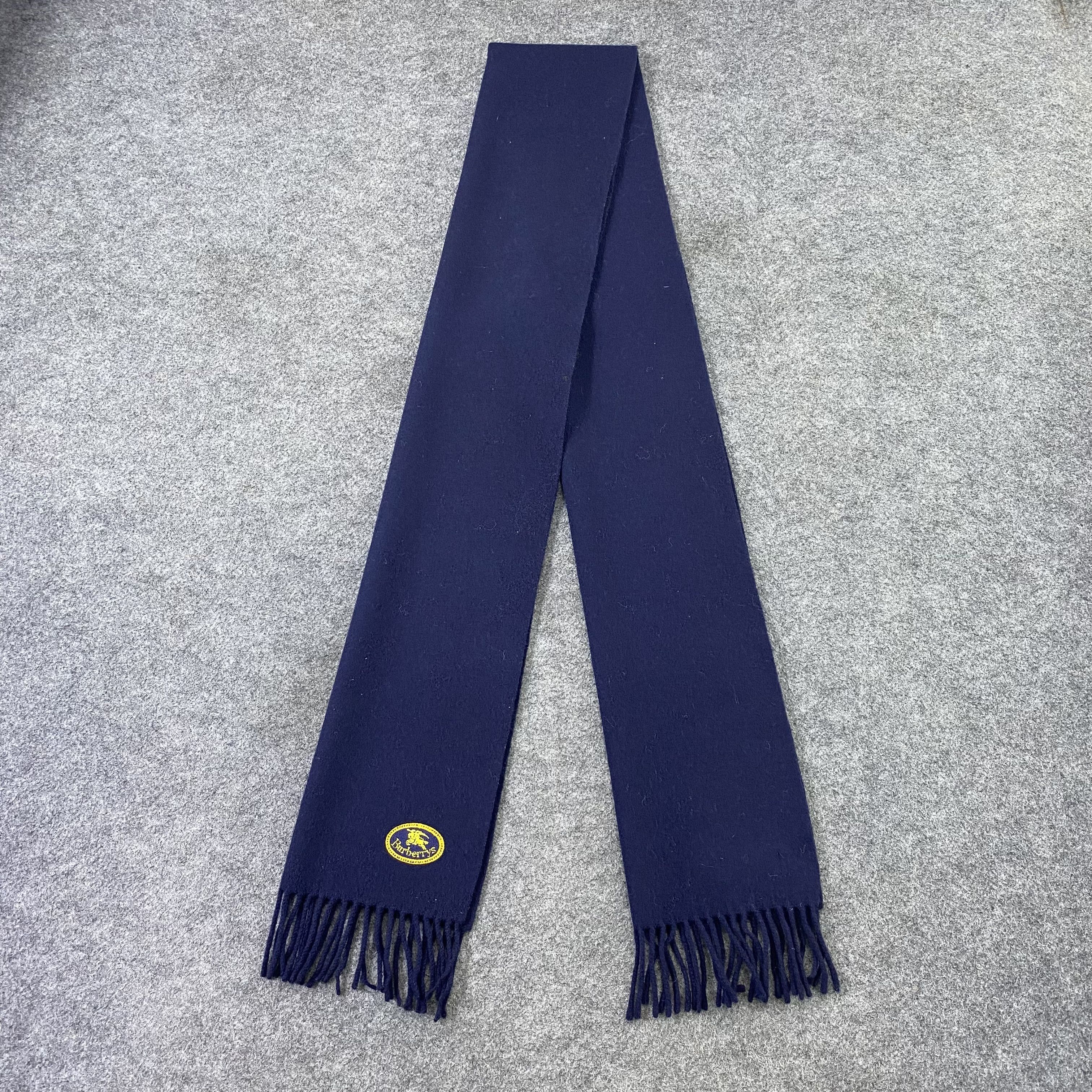 Burberry Burberry Wool Muffler / Scarf / Neckwear-T1514 Size ONE SIZE - 4 Thumbnail