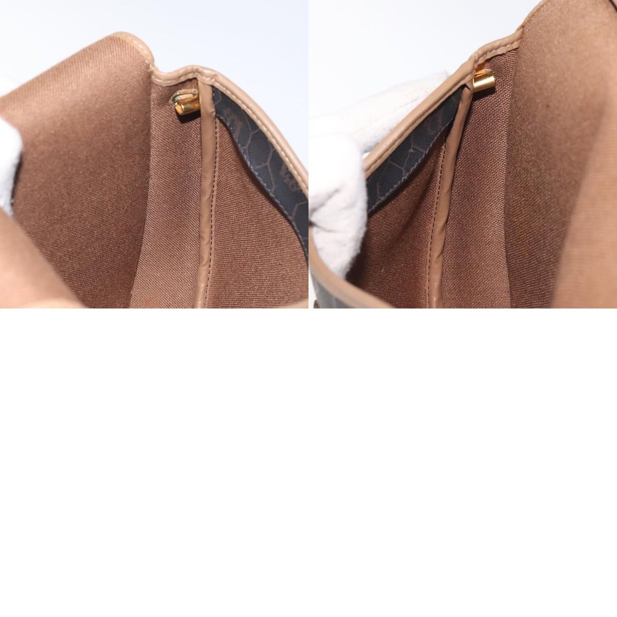 Dior DIOR Honeycomb Canvas Shoulder Bag Pvc Black Gold Size ONE SIZE - 12 Thumbnail