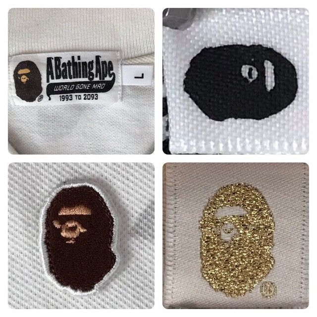 Bape 💫Glow in the dark💫 BAPE City camo polo shirt APE Size US L / EU 52-54 / 3 - 6 Thumbnail