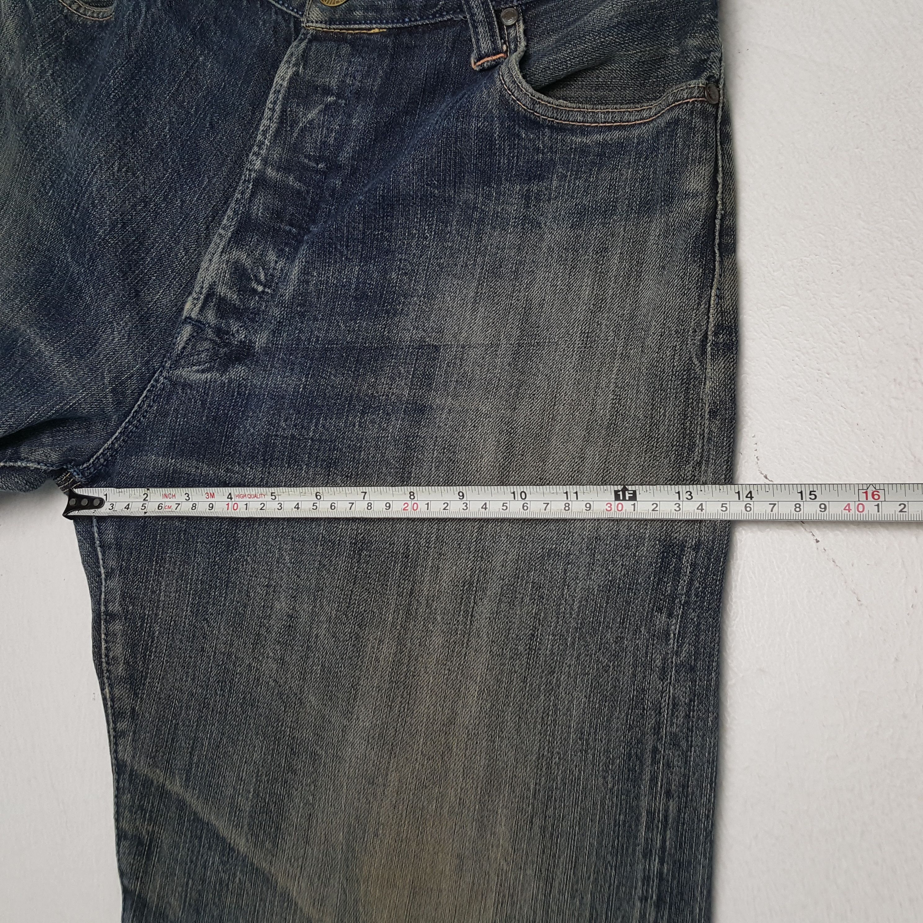 Evisu EVISU Japanese Brand Streetwear Custom Daicock Jeans Size US 32 / EU 48 - 9 Thumbnail